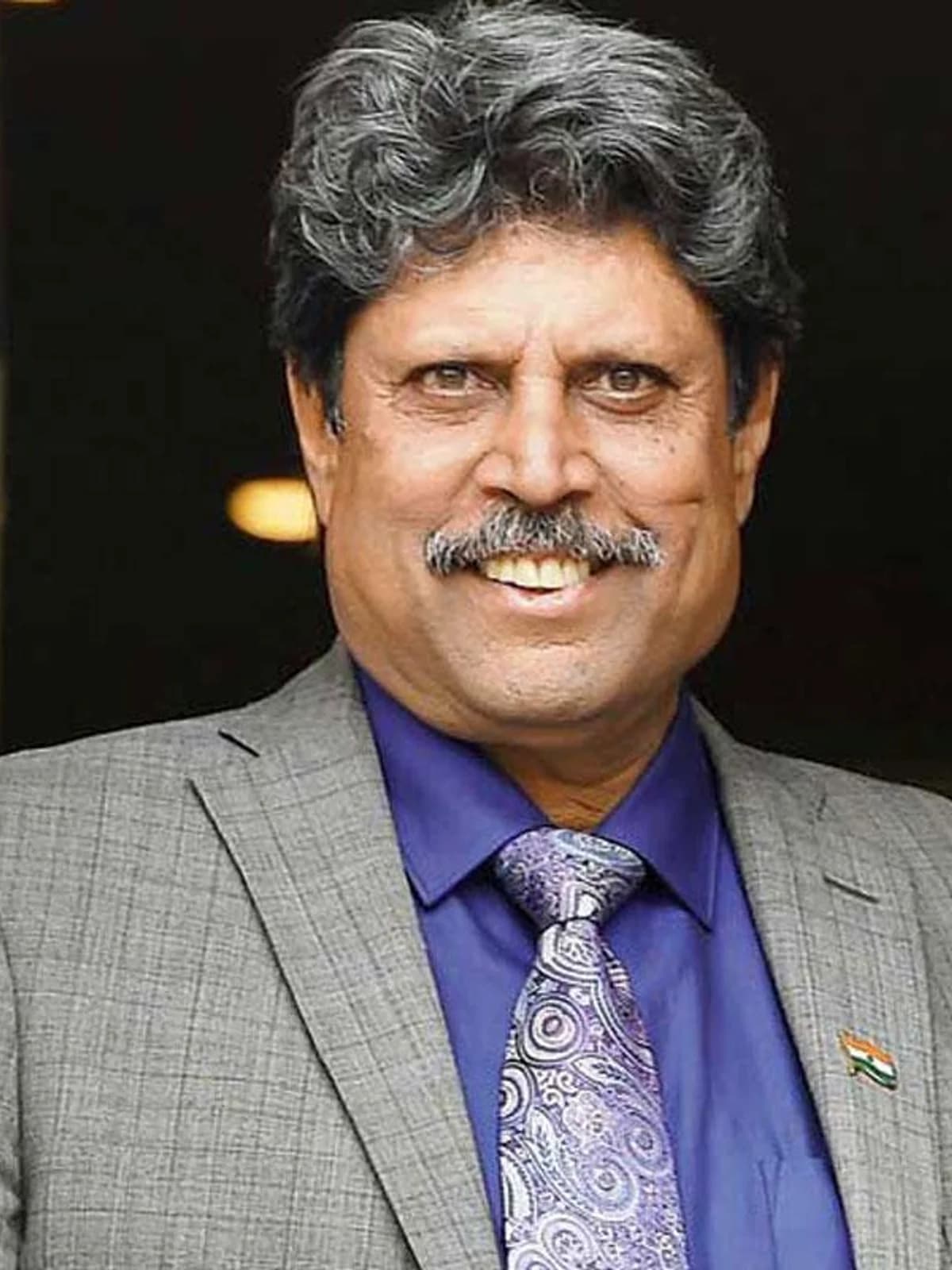 Portrait of Kapil Dev